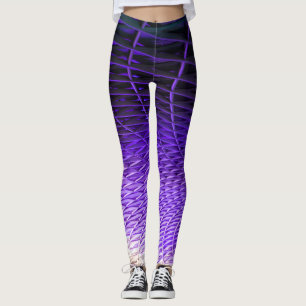 Entangled in Style: Spider Web Leggings