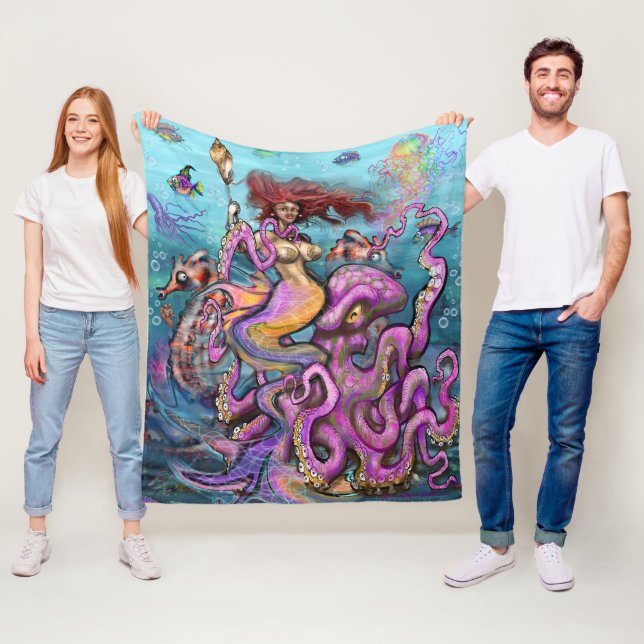 Entanglement Fleece Blanket (In Situ)