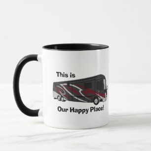 Entegra Aspire Red Happy Place design Mug
