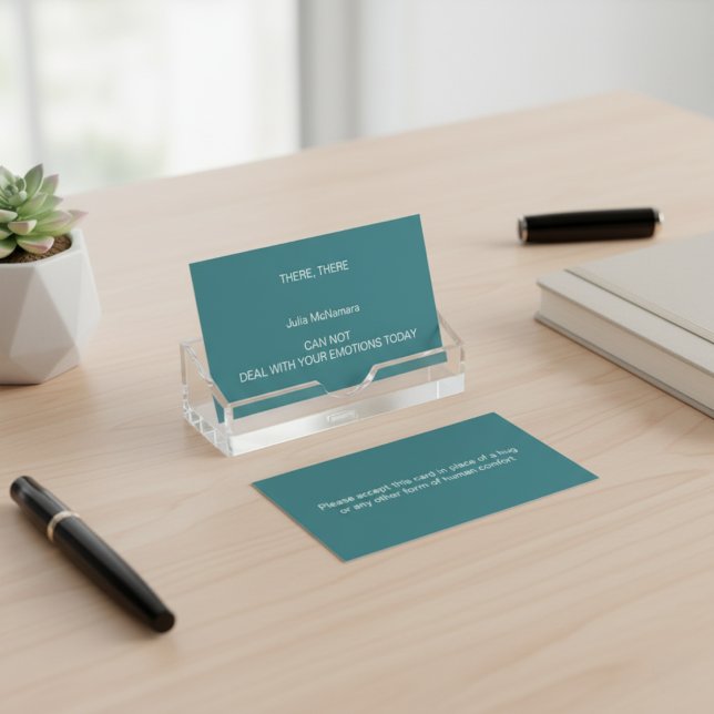 ENTEND UNE CARTE D'APPEL HUG (Personalized Boundaries! Calling Card)