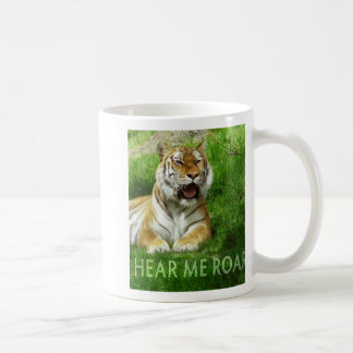 Entendez-moi hurler la tasse de tigre