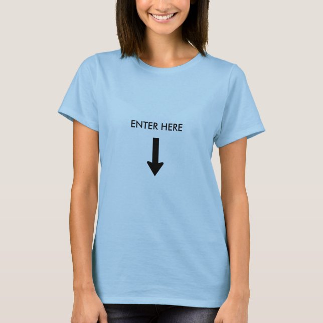Enter here T-Shirt (Front)