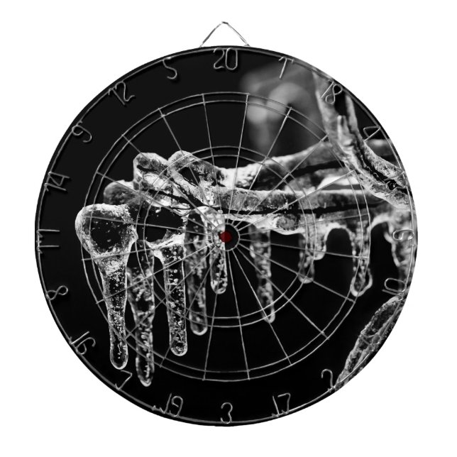 enter icy winter dartboard (Front)