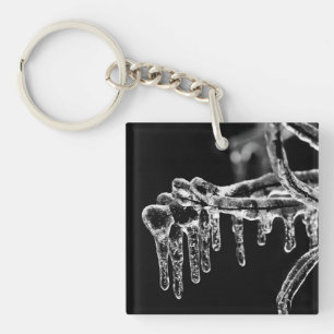 enter icy winter keychain