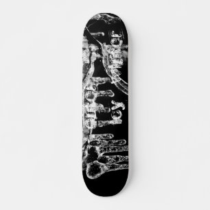 enter icy winter skateboard