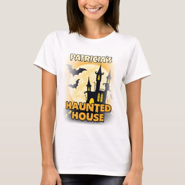Enter If You Dare Haunted House Tee (Front)