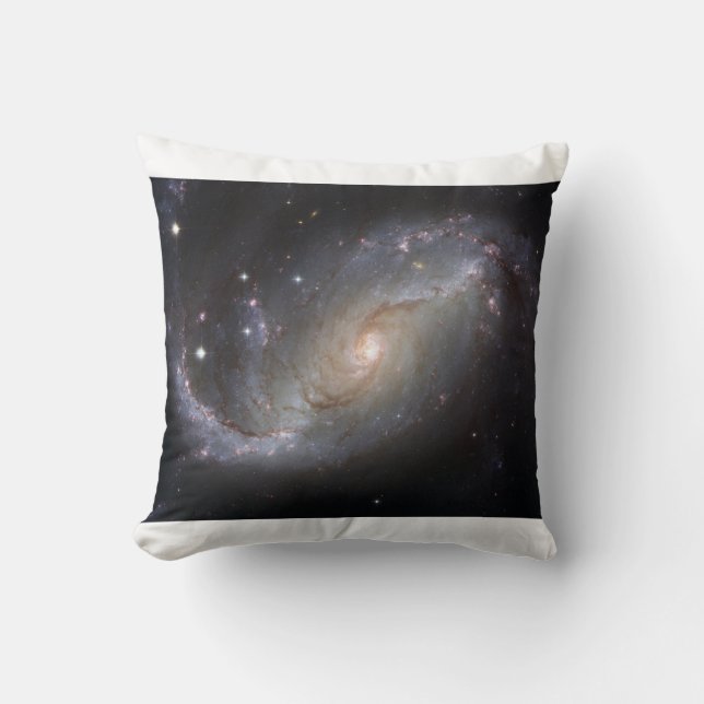 Enter The Galaxy Throw Pillow (Front)