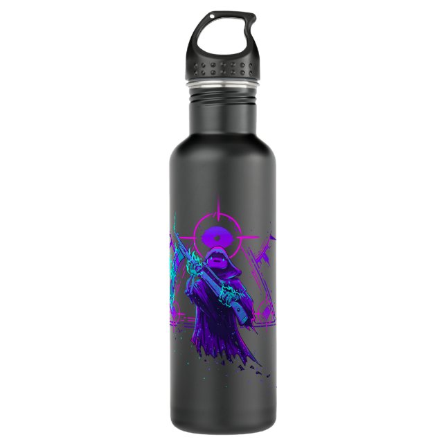 Enter The Gungeon Lich Fanart Classic T Shirt 710 Ml Water Bottle (Front)