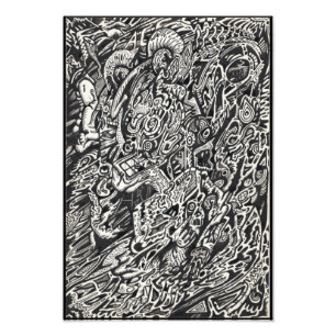 Enter, The Microdot Man Photo Enlargement