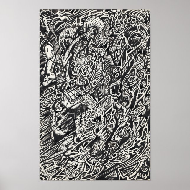 Enter, The Microdot Man Poster (Front)