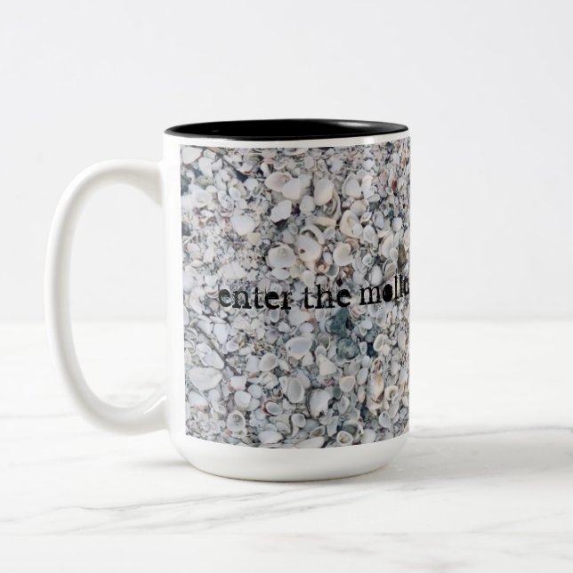Enter the Mollusk Two-Tone Coffee Mug (Left)