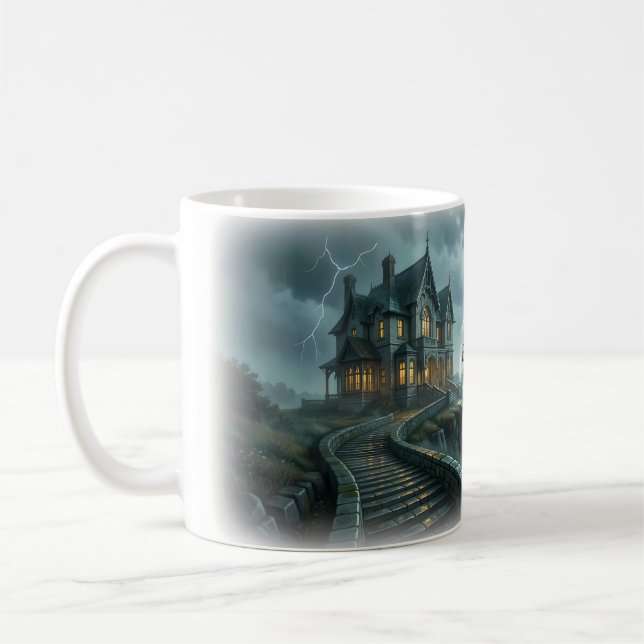 Enter the Storm Gothic Coast Mug (Left)