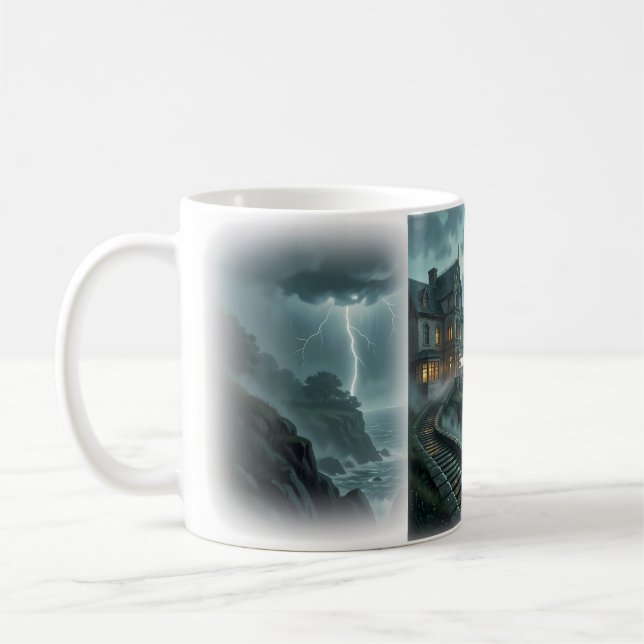 Enter the Storm Haunted Coast Mug (Left)