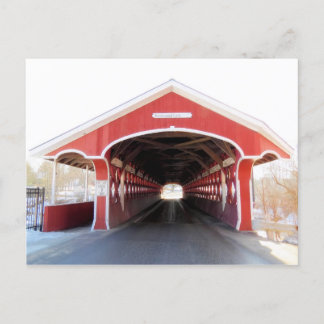 Enter the Thompson Covered Bridge Postcard