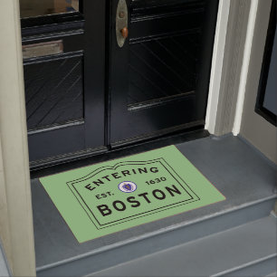 Entering Boston MA Doormat
