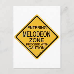 Entering Melodeon Zone Postcard