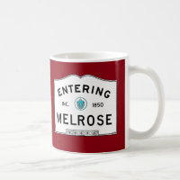 Entering Melrose