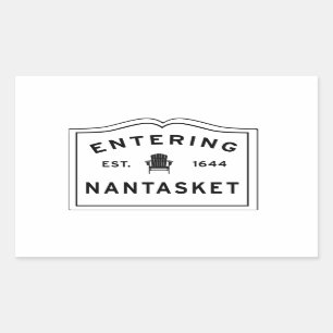 Entering Nantasket Hull Ma Sticker