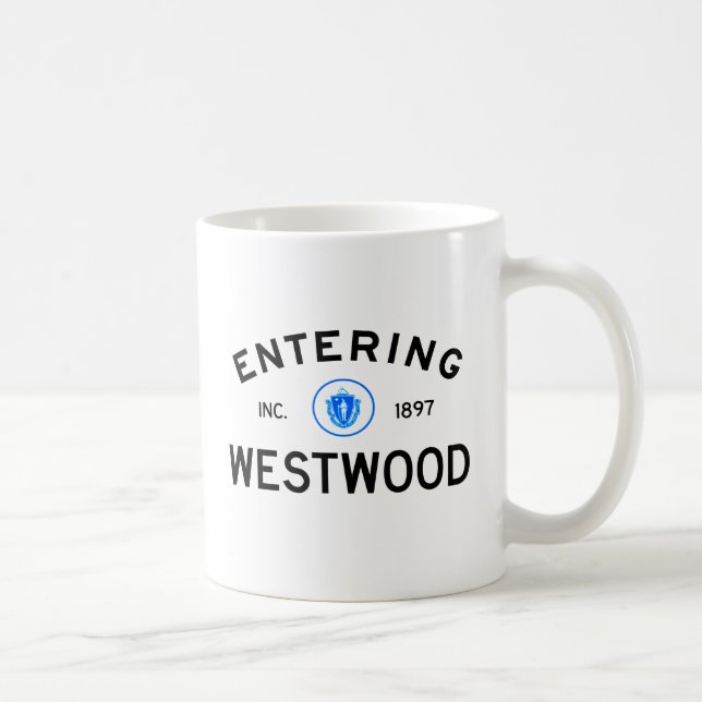 Entering Westwood Coffee Mug (Right)
