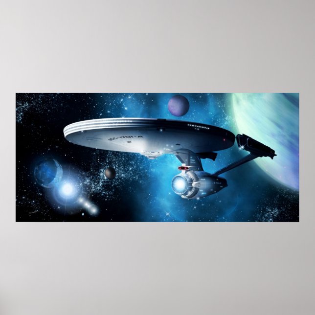 Enterprise A  Where Silence Has Lease Poster (Front)
