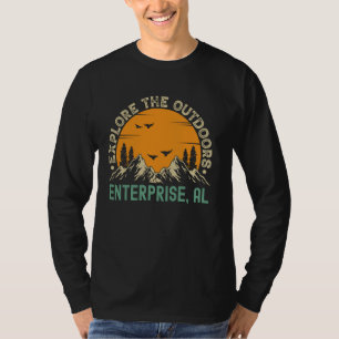 Enterprise, Alabama - Explore The Outdoors T-Shirt