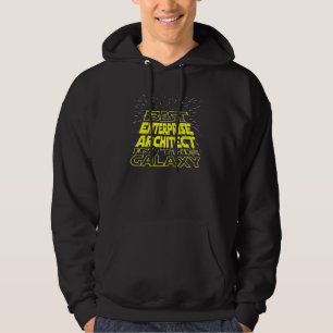 Enterprise Architect Cool Galaxy Job Hoodie
