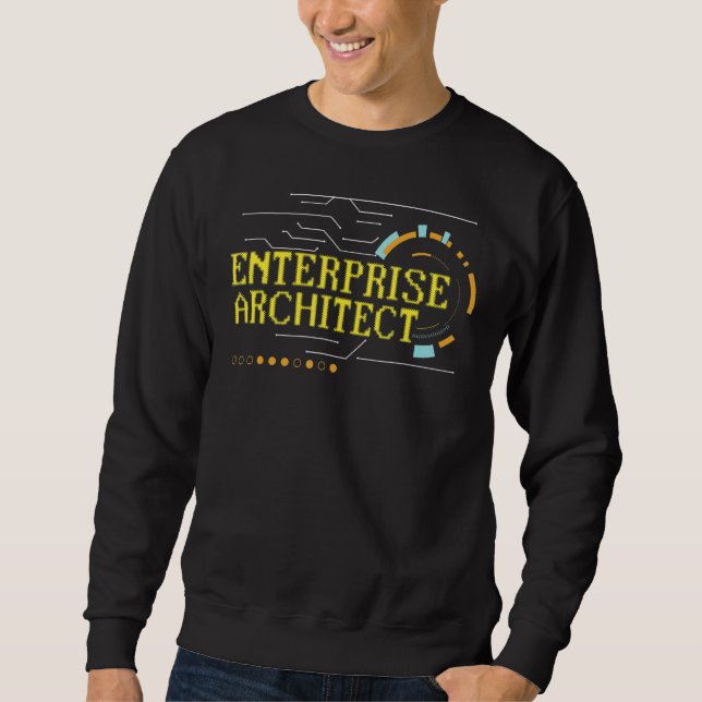 Enterprise Architect Digital Data Science Network  Sweatshirt (Front)