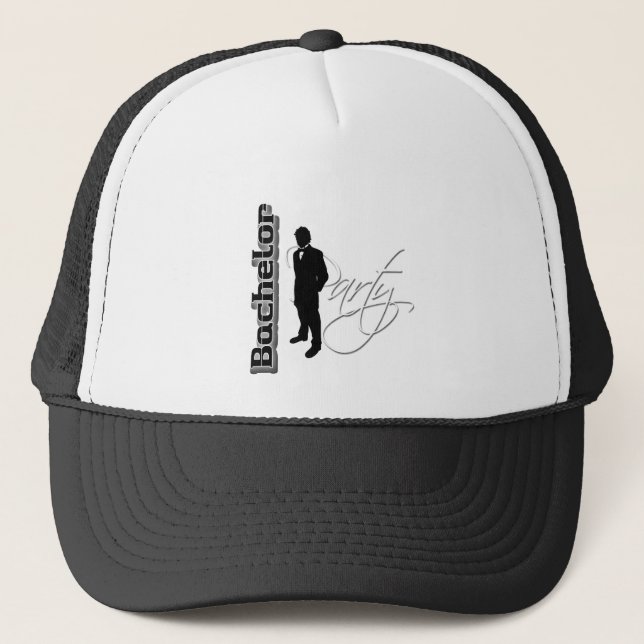 Enterrement de vie de jeune garçon - casquettes (Devant)