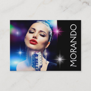 Entertainment Artist / Agent / Voice Lessons - SRF Business Card