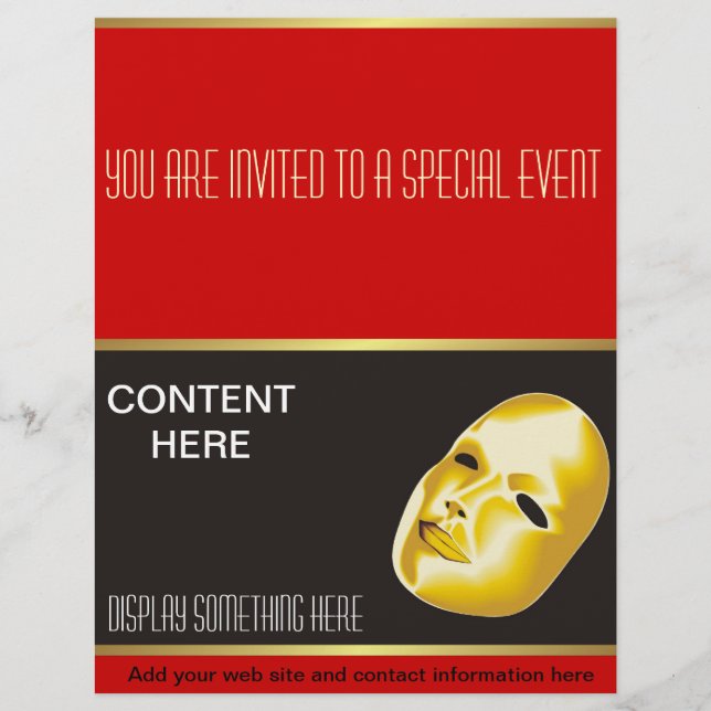 Entertainment Flyer Template (Front)
