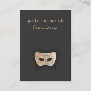 Entertainment Theatre Mask  Business Card