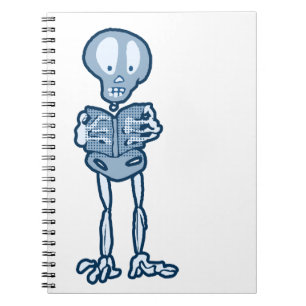 Enthraled Ethan Literary Skeleton with Book