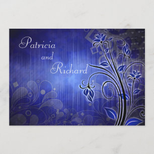 Enthusiastic Blue - Anniversary Invitation