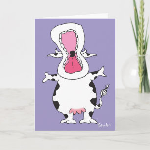 ENTHUSIASTIC COW Thank You