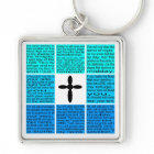 Entire Psalm 91 Keychain
