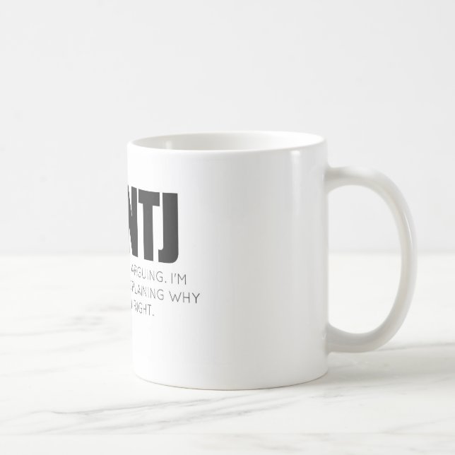ENTJ MUG (Right)