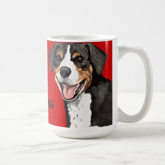 Entlebucher Colour Block Coffee Mug (Right)