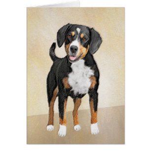 Entlebucher Mountain Dog Peinture - Art original