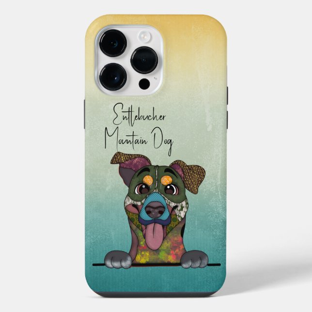Entlebucher Mountain Dog Ugly Face  iPhone Case (Back)