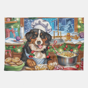 Entlebucher Mountain Holiday Baking: Festive Kitchen Towel