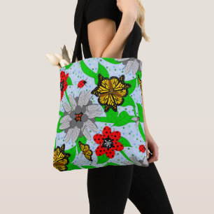 Entomologist Bouquet Tote Bag