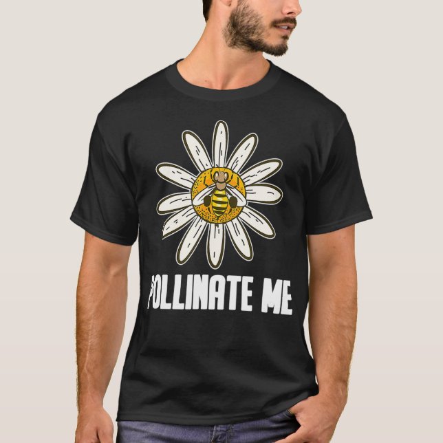 Entomologist Entomology - Sunflower Bee T-Shirt (Front)