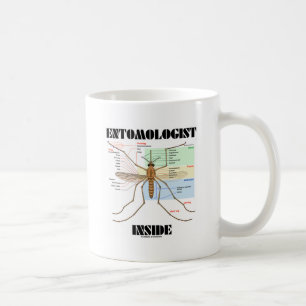 Entomologist Inside (Mosquito Anatomy) Coffee Mug
