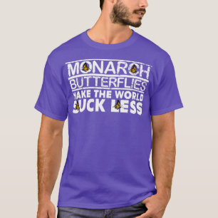 Entomologist Joke Butterflies Insect Monarch T-Shirt