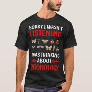 Entomology Entomologist Insect Insects Bug Bugs T-Shirt