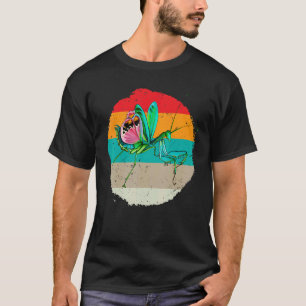 Entomology Entomologists Insect Retro Praying Ma T-Shirt
