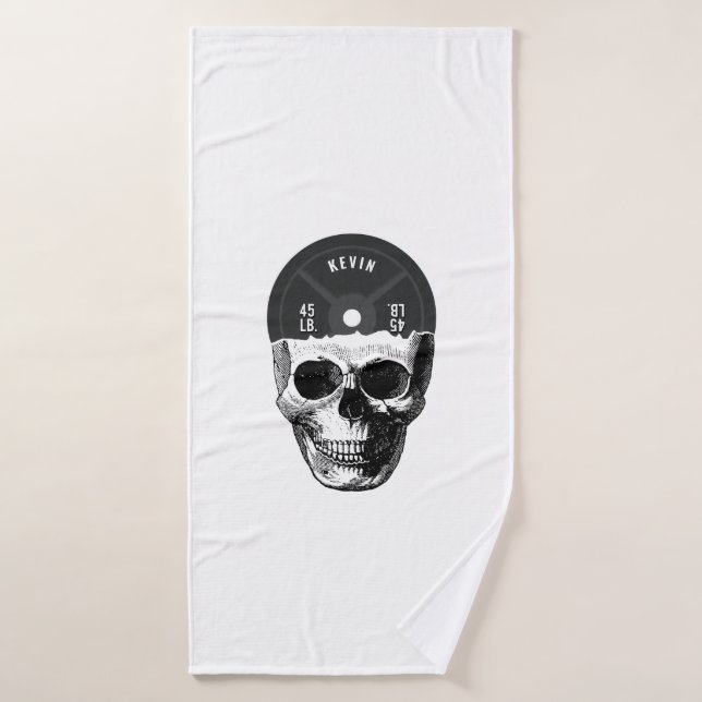 Entraînement au crâne en plaque de poids Fitness (Serviette de bain)