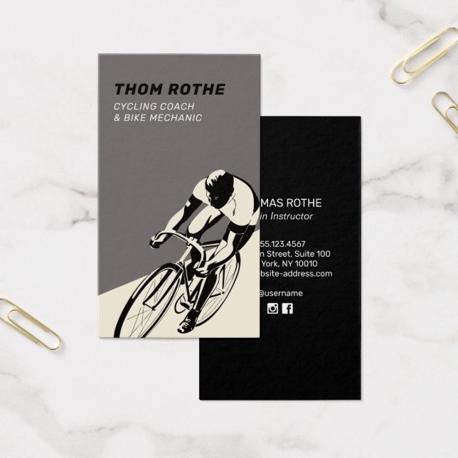 Entraîneur cycliste / instructeur de rotation Gris (Bureau)