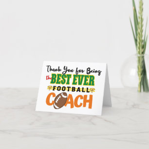 Entraîneur de football Merci