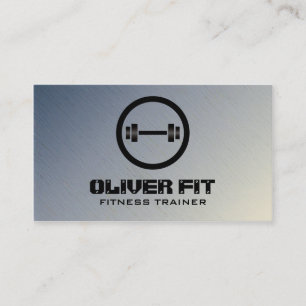 Entraîneur de forme physique - cartes de visite
